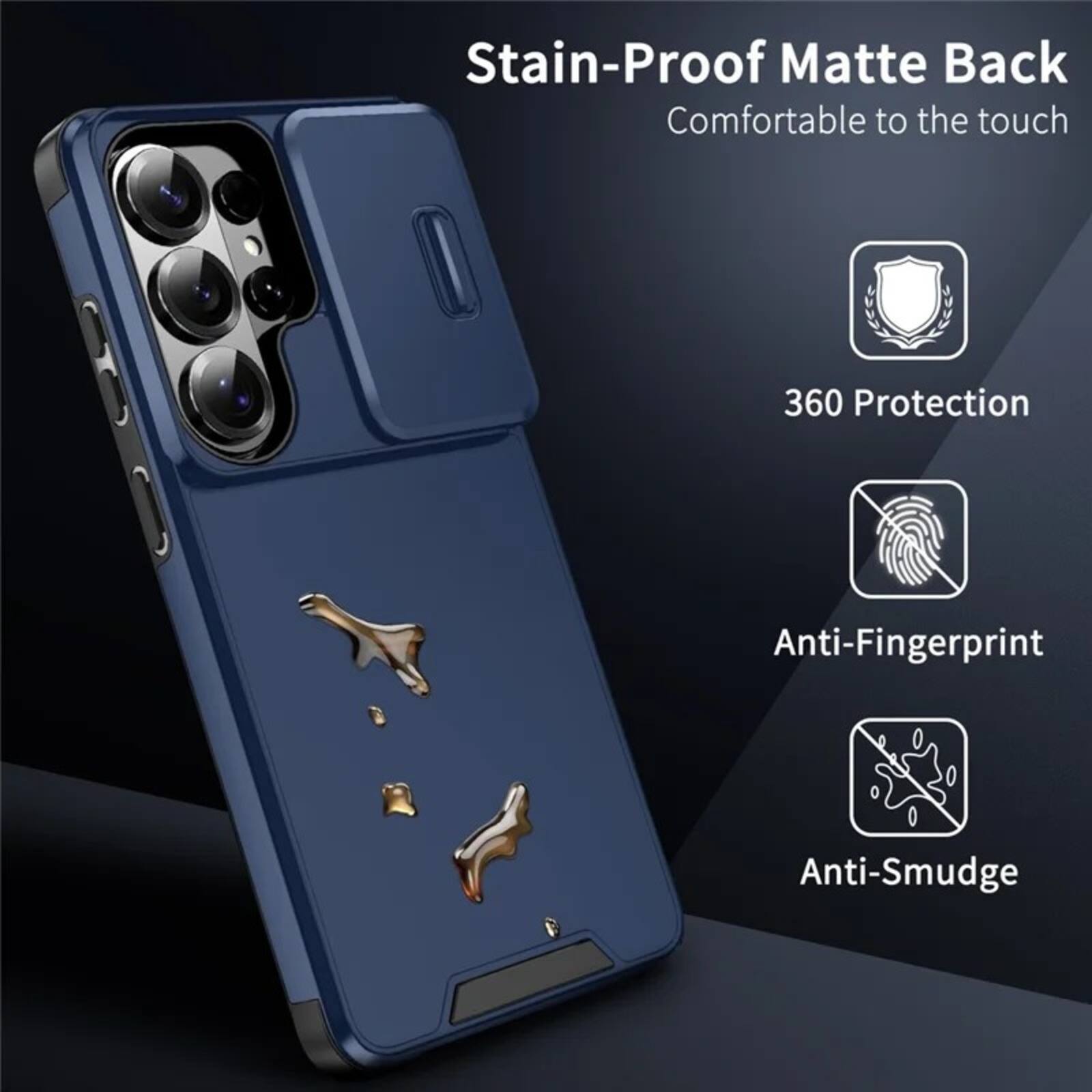 Stain-Proof Matte Back
Comfortable to the touch

360 Protection

Anti-Fingerprint

Anti-Smudge