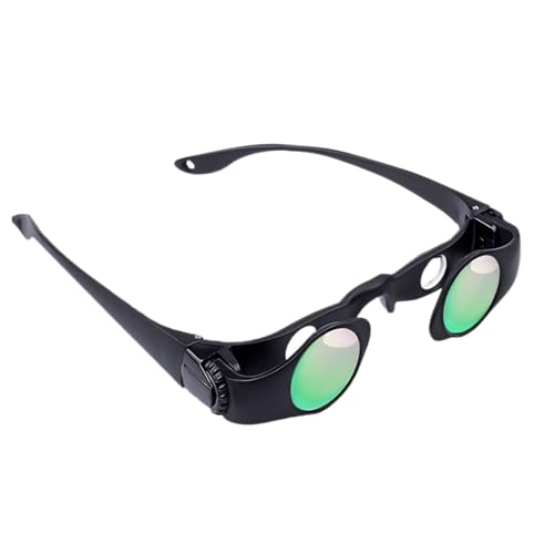 Front. DORLUKFU - Fishing Binoculars, 8X Magnification HD Optical Lens Portable Binocular Glasses Telescope for Fishing Bird Watching.