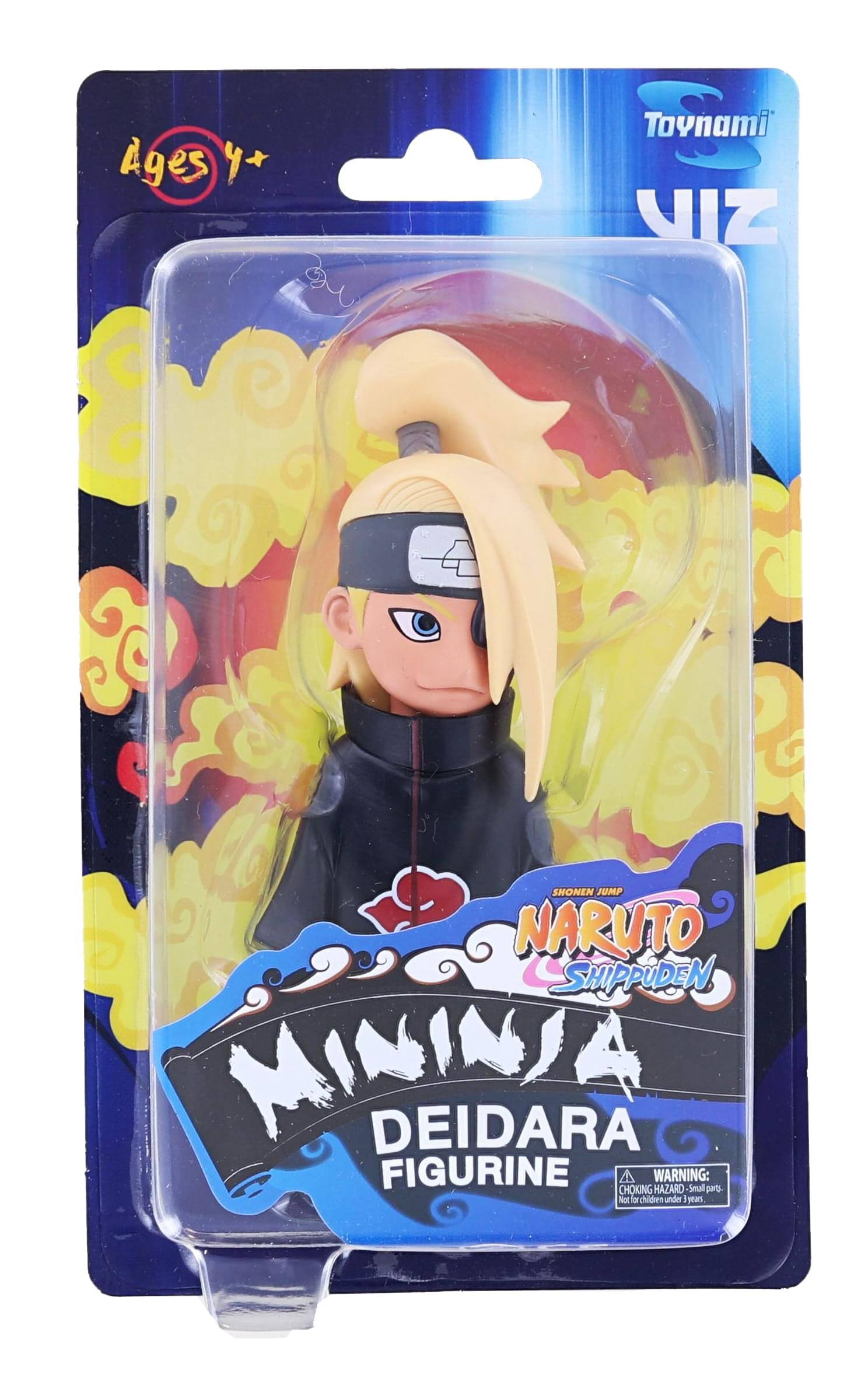 Toynami - Naruto Shippuden Mininja 4 Inch Figurine Series 2 | Deidara - Black