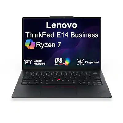 Lenovo Thinkpad E14 Laptop 14.0 WUXGA Display (Ryzen 7 250, 16GB Lenovo Thinkpad E14 Laptop 14.0 WUXGA Display (Ryzen 7 250, 16GB