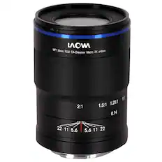 MFT 50mm 0.49mm F2.8 CA-Dreamer Macro 2X
2:1 1.5:1 1.25:1 0.14
22 11 5.6 5.6 11 22