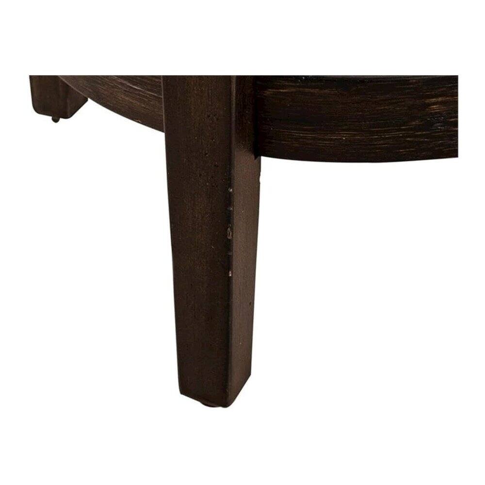 Alt View 1. Liberty Furniture Industries - Mill Creek Console Swivel Stool - Brown.