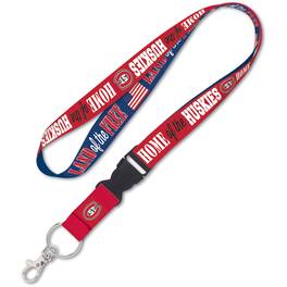 WinCraft - St. Cloud State Huskies Logo Lanyard with Detachable Buckle - Multicolor