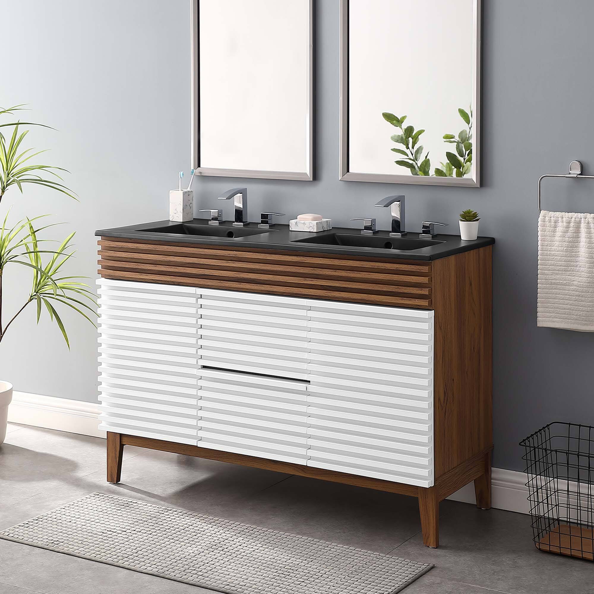 White Walnut Black