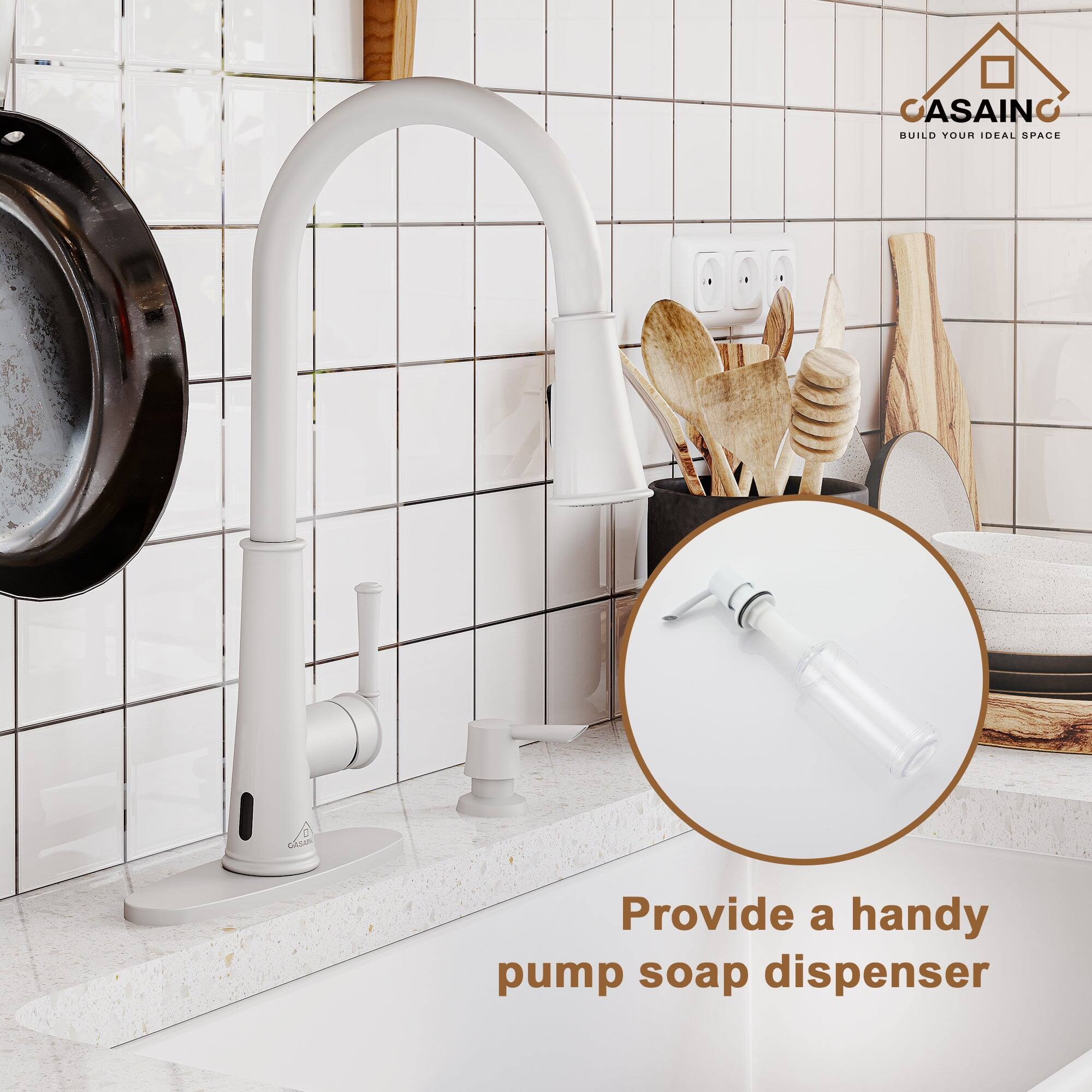 CASAINO  
BUILD YOUR IDEAL SPACE  

Provide a handy pump soap dispenser