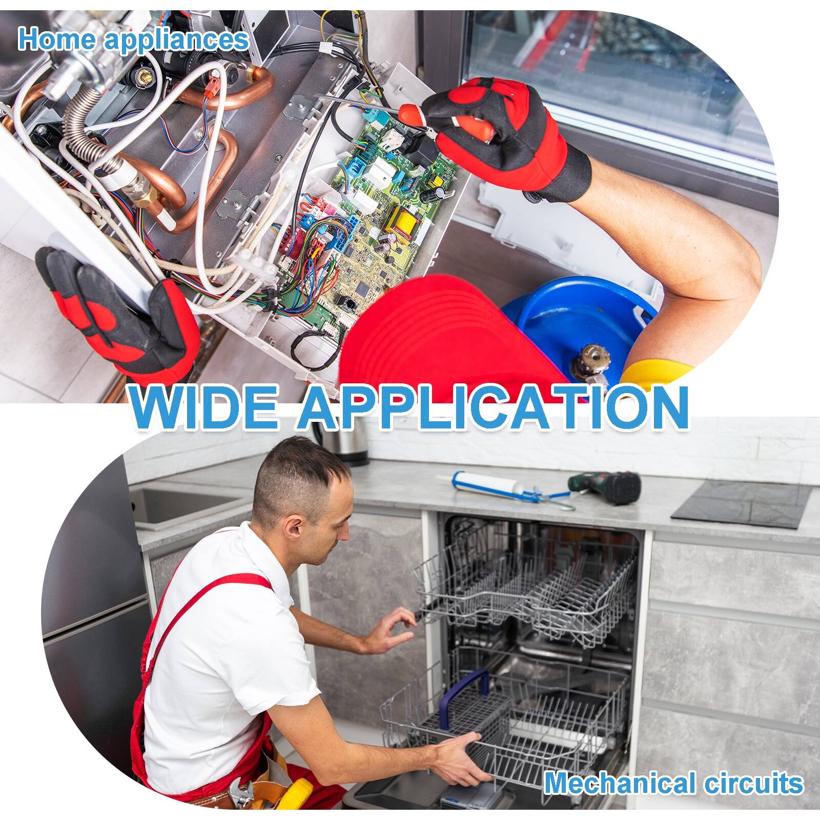 Home appliances  
WIDE APPLICATION  
Mechanical circuits