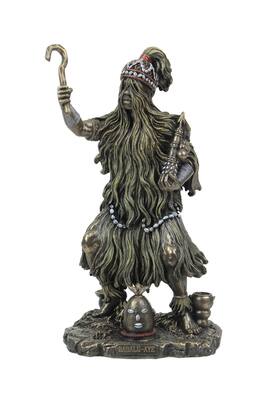 Veronese Design - Bronzed Finish Babalu Aye Orisha of Health and Healing Statue 8.5 Inches Tall - Bronze