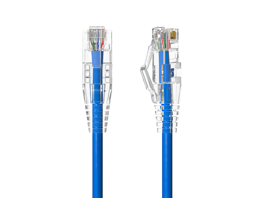 Cabling A High Power Rack Cable Leader Cat 6a Ethernet Cable, Slim 28 AWG Snagless RJ45 Patch, 10 ...