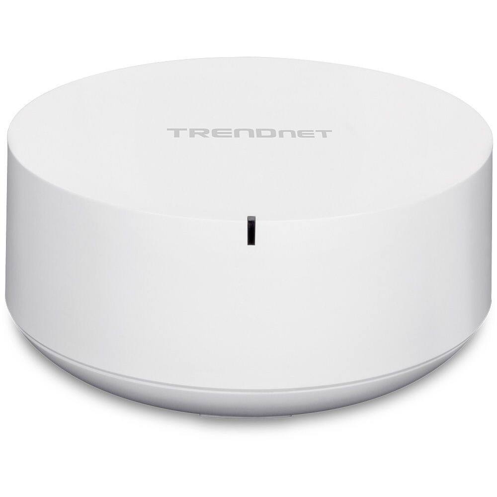 Alt View 4. Trendnet - TRENDnet AC2200 WiFi Mesh Router;TEW-830MDR;1xAC2200 WiFi Mesh Router;App-Based Setup;Expanded Wireless Internet(Up to - White.