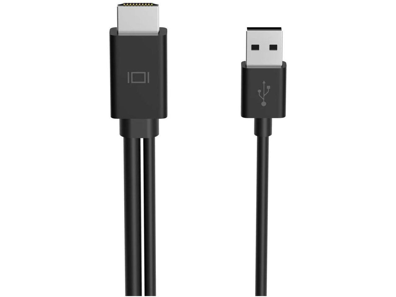 Alt View 5. Belkin - BELKIN COMPONENTS B2B166 MULTIPORT TO HDMI DIGITAL AV ADAPTER - Black.