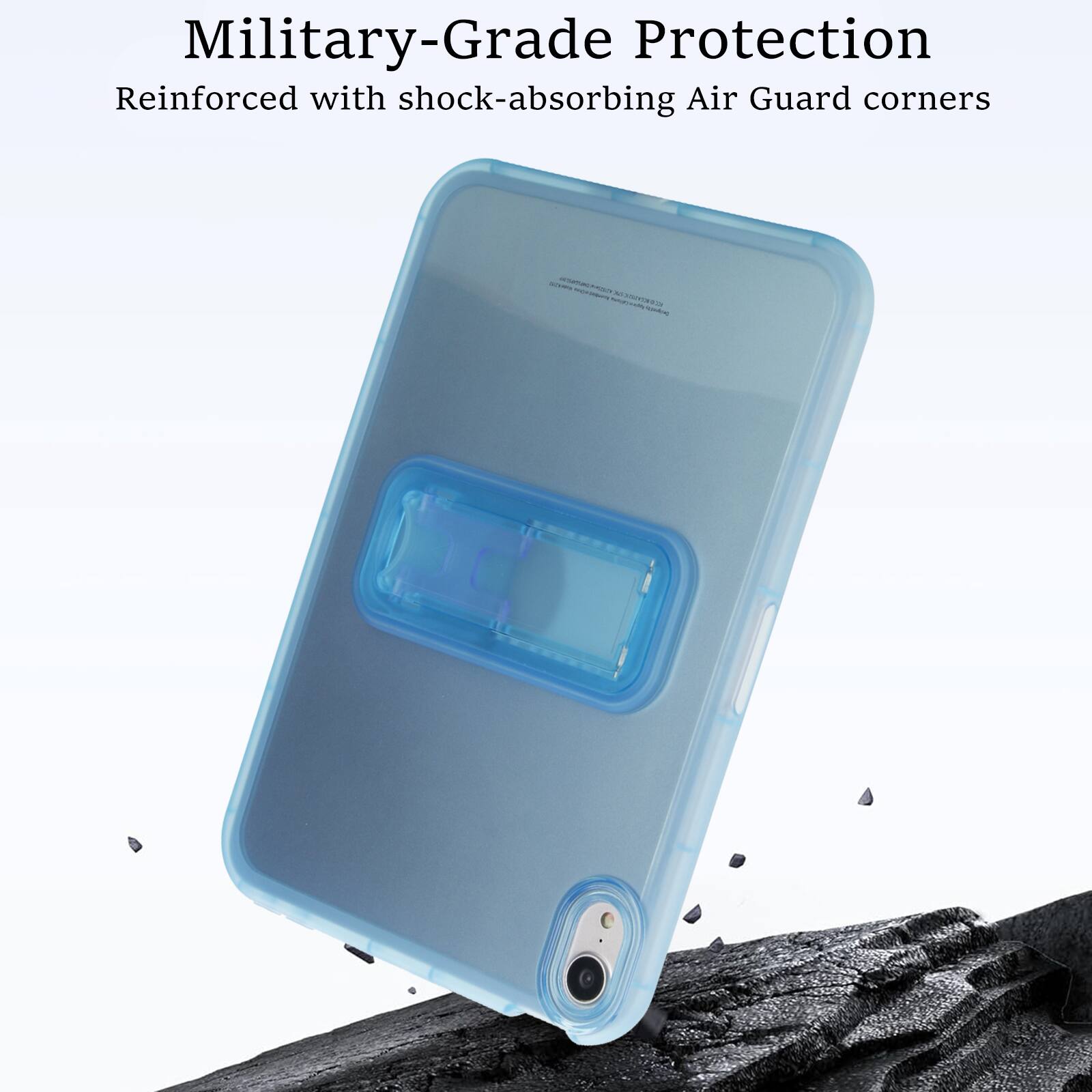 Military-Grade Protection  
Reinforced with shock-absorbing Air Guard corners