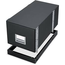 Bankers Box - Metal Base File Storage 16.88" Width x 25.38" Depth 2.50" Height Black 1 Each