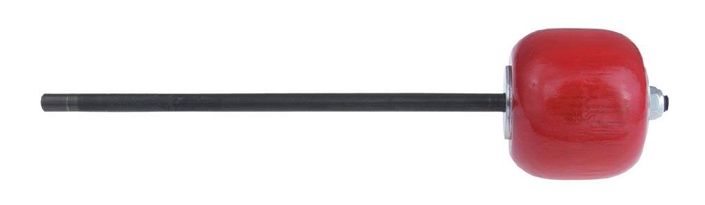"Gibraltar Hardware - 7"" Red Wooden Bass Drum Beater, Bold Impact and Clear Articulation, Durable Hard Wood Head, Compatible with Most Pedals" price history on PriceWatchPro