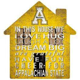 Fan Creations - Appalachian State Mountaineers 12'' Team House Sign - Multicolor