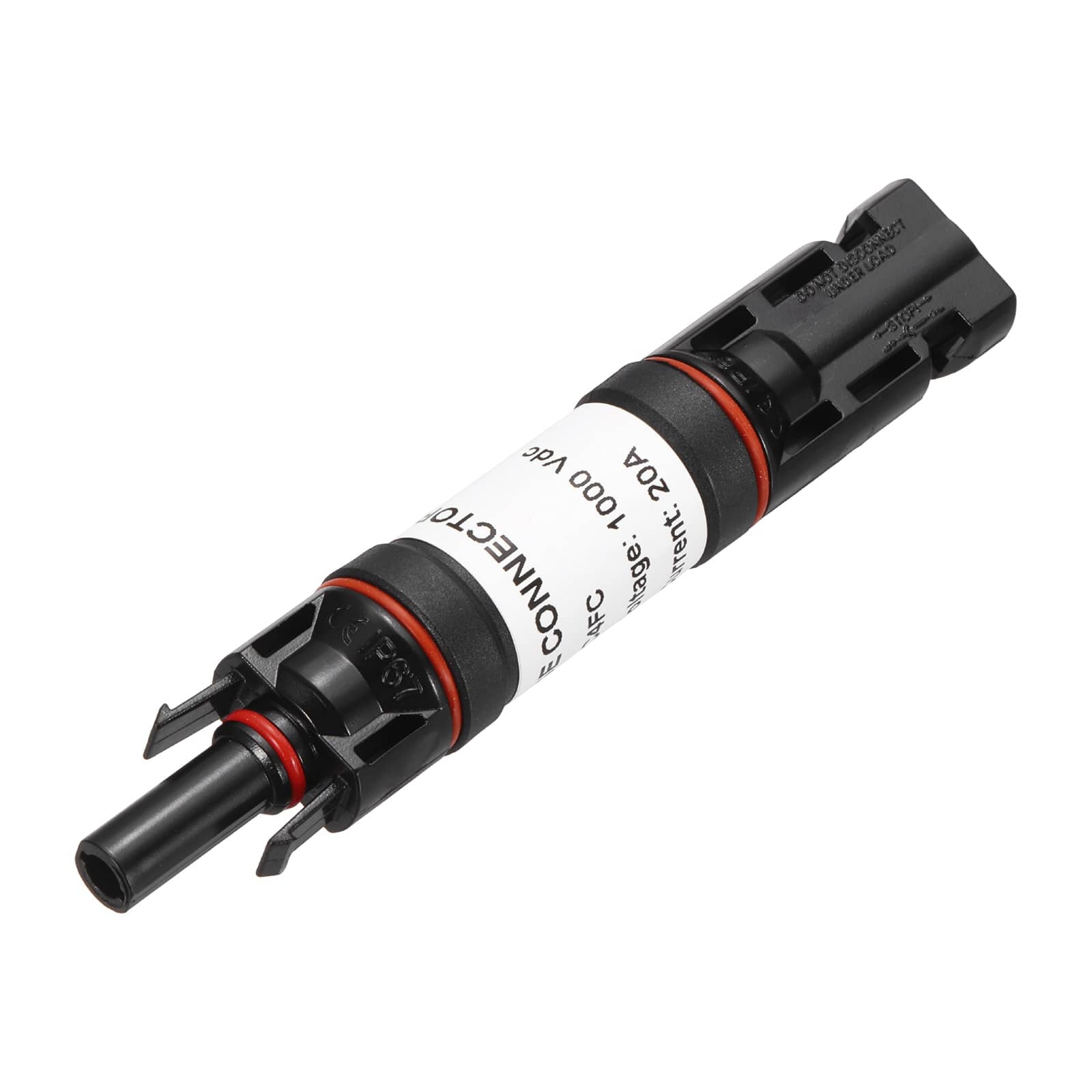 Unique Bargains - 20A Solar Fuse Holder Inline 1000V IP67 Waterproof Male/Female Connector with Fuse for PV System - Black price history on PriceWatchPro