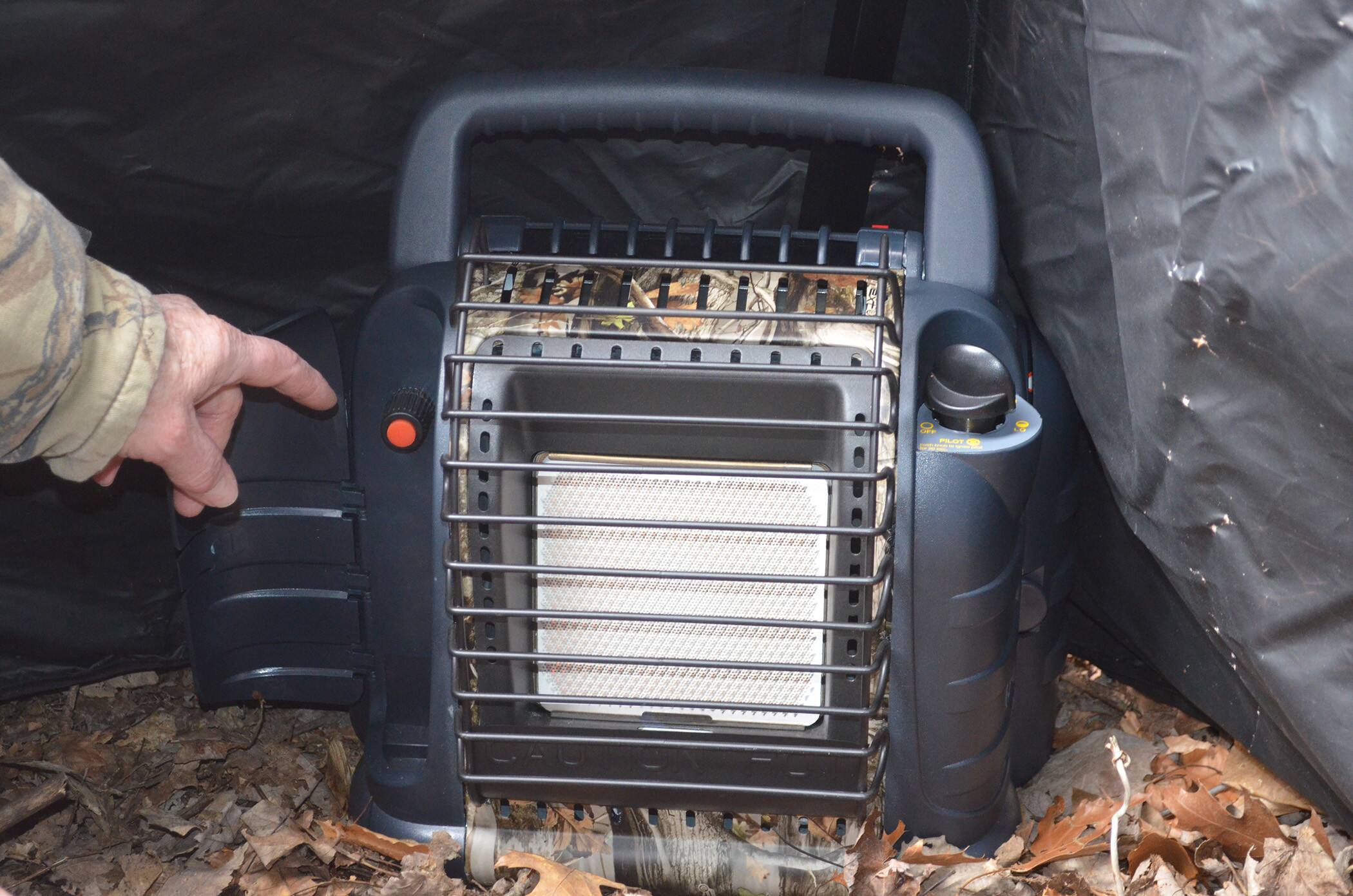 Back. Mr. Heater - Mr. Heater Hunting Buddy Portable Heater.