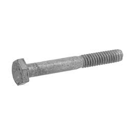 Hillman - Galvanized 3/8 x 4 Inch Hex Bolts, Wood-Wood/Metal-Metal, (50 Pack)