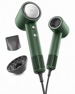 Tideway - H11 AURA High-Speed Plasma Hair Dryer with Diffuser - Green