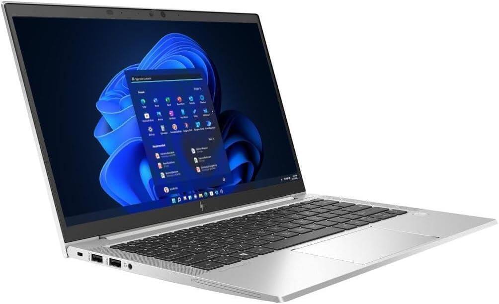 Alt View 1. HP - EliteBook 830 G7 13.3" FHD IPS Intel Core i7-10610U 1.8 GHz 32GB DDR4 256GB SSD Windows 11 Pro Laptop - Silver.