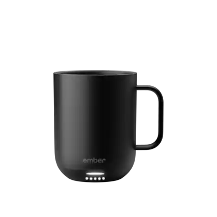 Front. Ember - Mug 3 Smart Heated Coffee Mug Temperature Control, 10 oz - Black.