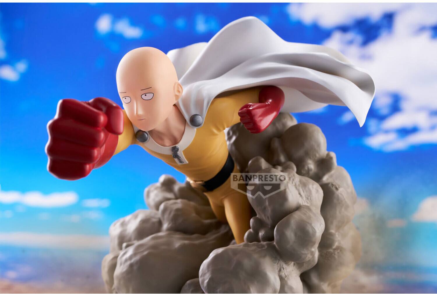 Alt View 3. PopMarket - Banpresto - One Punch Man - Diorama - Saitama Statue   - COLLECTIBLES - Multicolor.