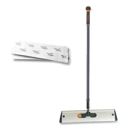 Front. Diversey - REMOVE - Diversey EasyMop Single-Use Microfiber Mop, 16 x 5.3, 10/Carton.