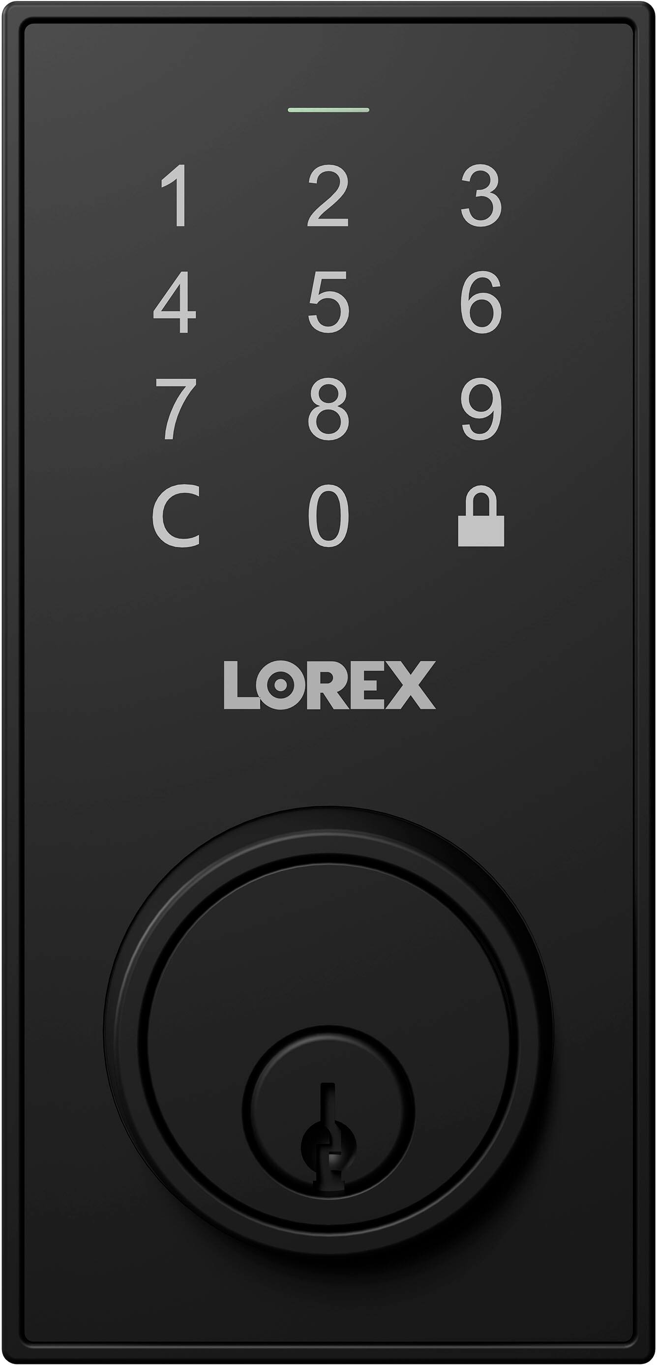 The text on the image reads: 1 2 3 4 5 6 1470 C 7 2580 8 0 P 9 LOREX.