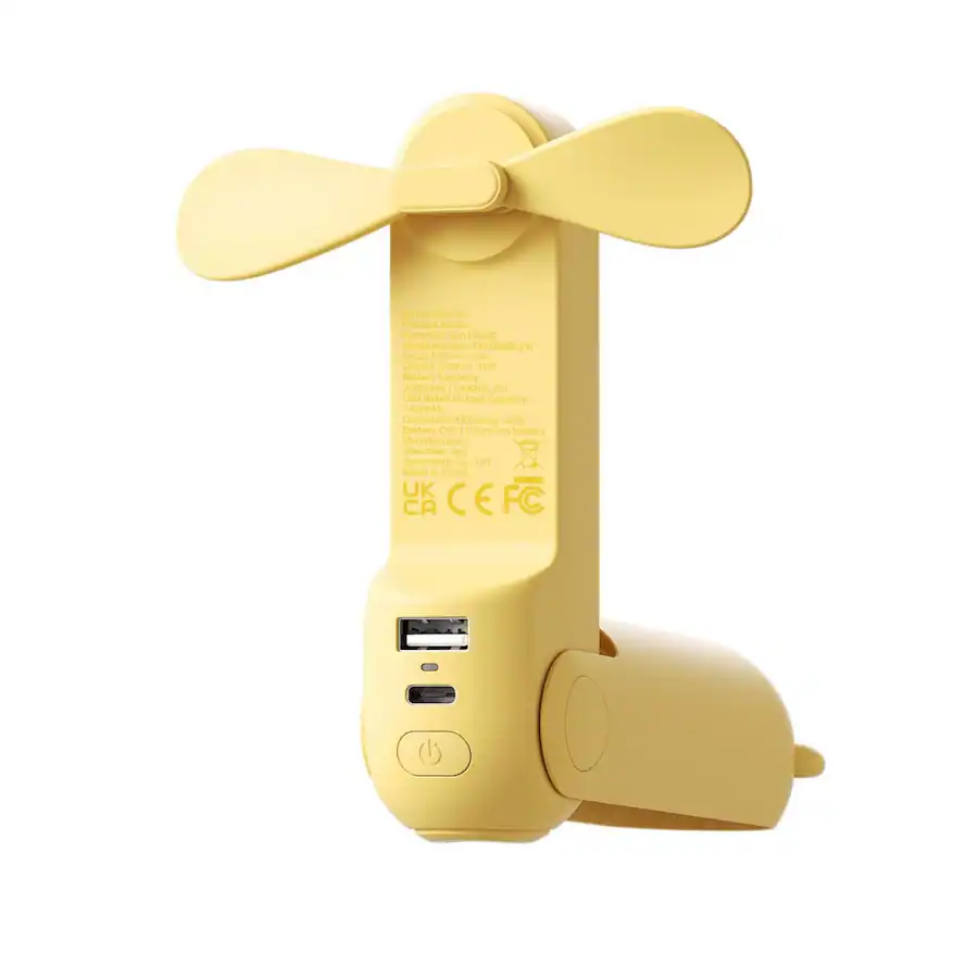 Jisulife Handheld Fan Life8B Light Yellow FHL08RBLYW - Best Buy