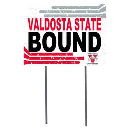 Jardine - Valdosta State Blazers 18" x 24" Bound Yard Sign - White
