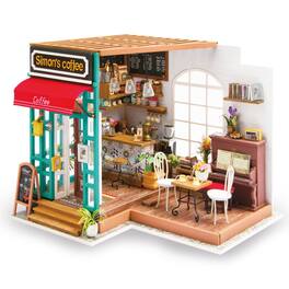 3D Puzzle - DIY 3D House Puzzle - Simon's Coffee Shop 203pcs