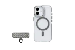 JOWUA - iPhone Case for Tesla Car Mount with MagSafe + Phone Tether Tab Set (iPhone 16 Series)