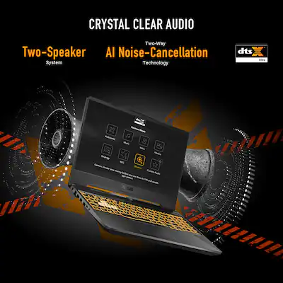 ASUS - TUF Gaming A15 15.6" 144Hz Gaming Laptop FHD - AMD Ryzen 5-7535HS with 8GB Memory - NVIDIA GeForce RTX 3050 - 512GB SSD - Graphite Black