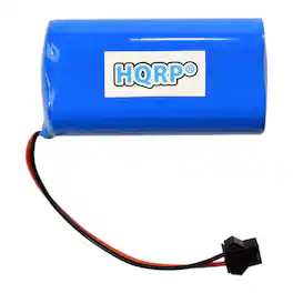 HQRP - Replacement Battery for Shark ION Robot RV700 RV720 RV725 RV750 RV750C RV755 RVBAT700 3-Pin