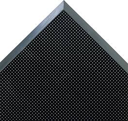 Crown - Mat-A-Dor? Rubber Entrance/Scraper Mat, 32"L x 24"W - Black