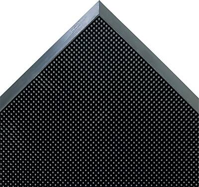 Front. Crown - Mat-A-Dor? Rubber Entrance/Scraper Mat, 32"L x 24"W - Black.