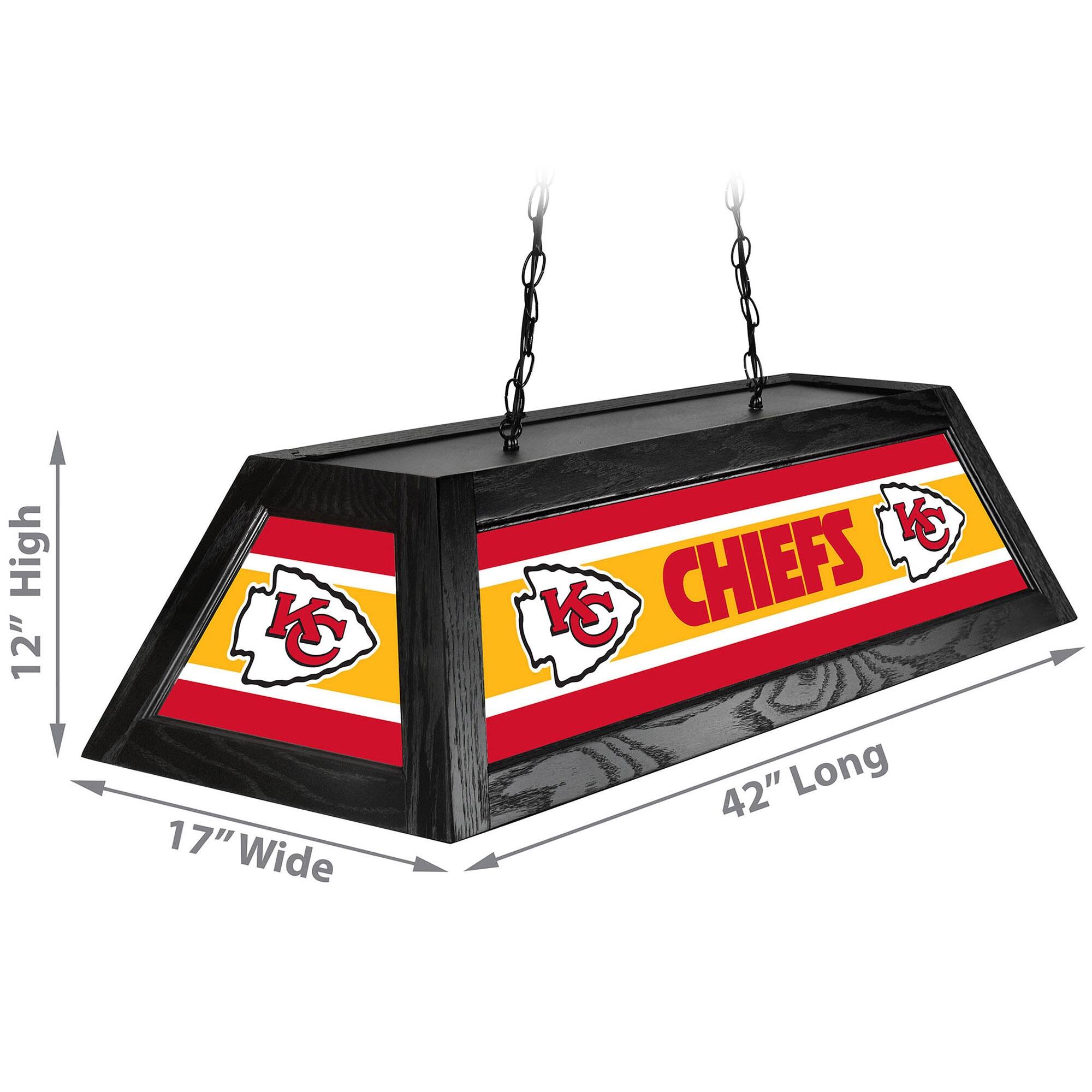 High 12"  
Wide 17"  
Long 42"  
CHIEFS