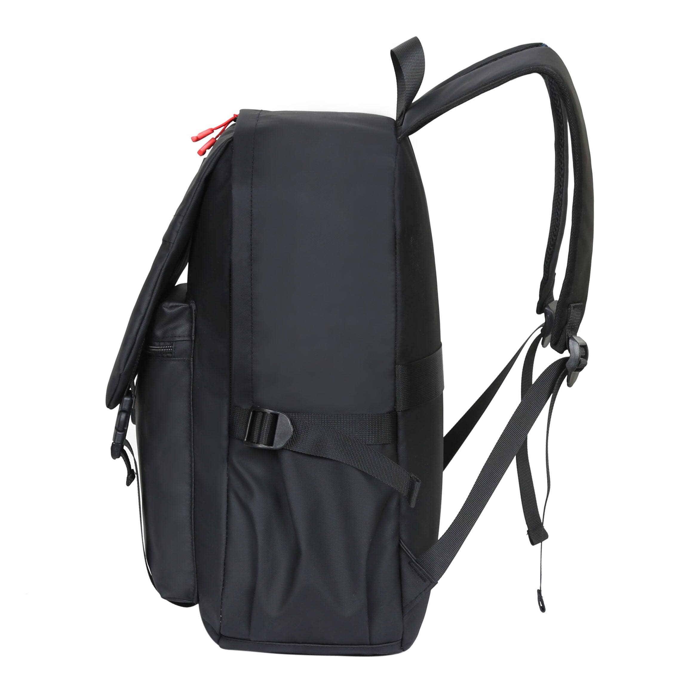 Left. DUKAP - DELRAY Executive Backpack for Laptops up to 15.6''-Inches - GREY.