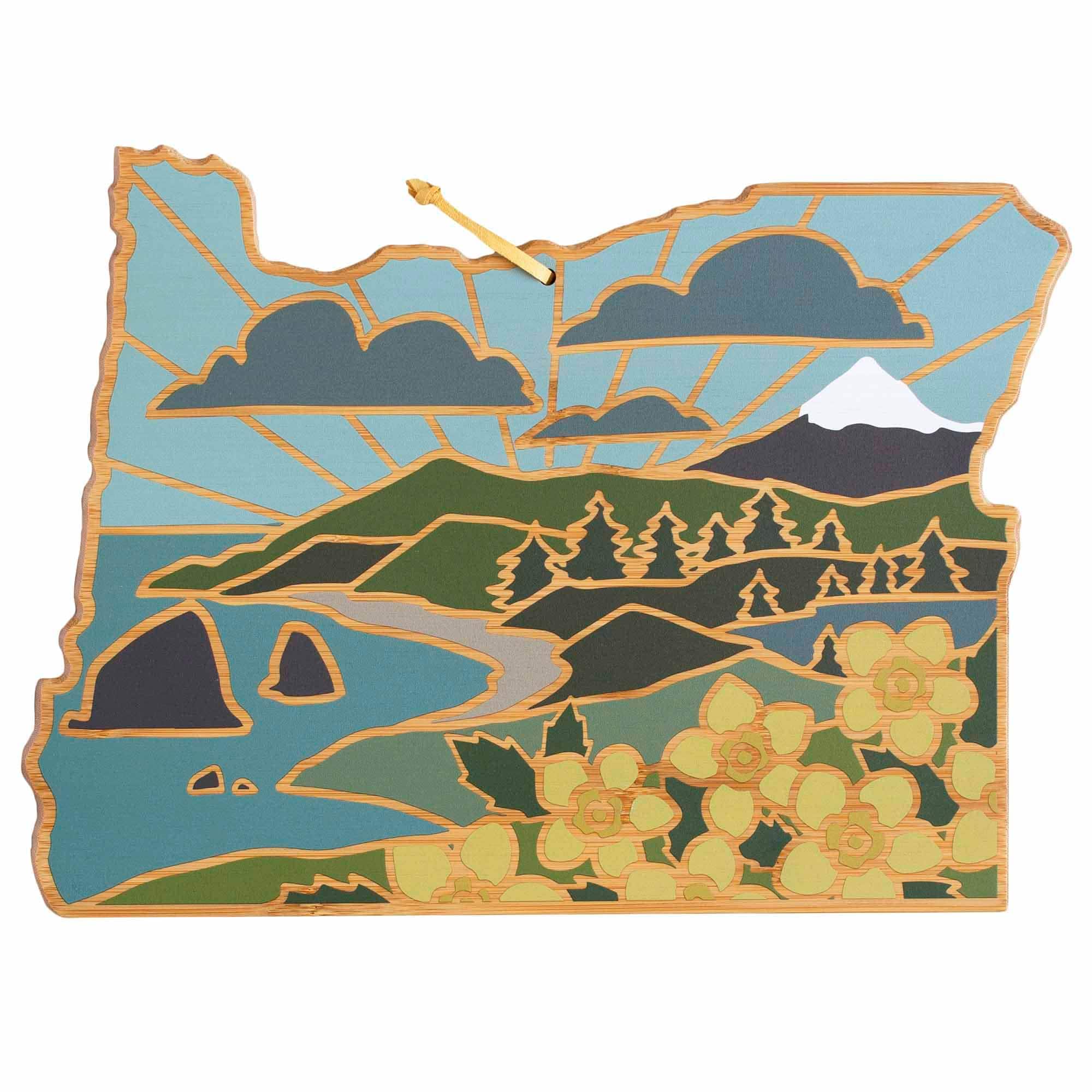Totally Bamboo - Oregon Cutting Board with Artwork by Summer Stokes price history on PriceWatchPro
