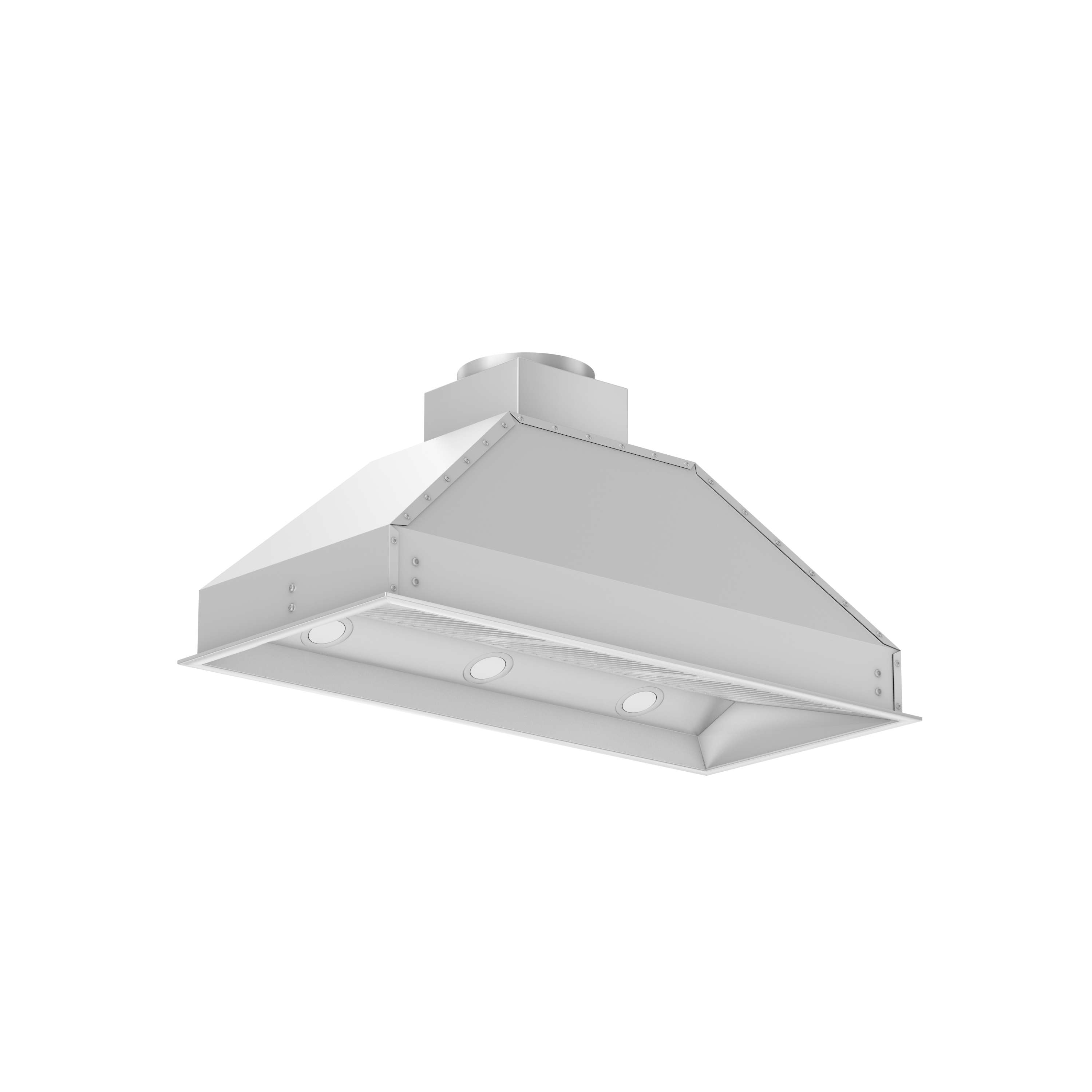 Alt View 1. ZLINE - 40 in. Outdoor Range Hood Insert (698-304-40) - Stainless Steel.
