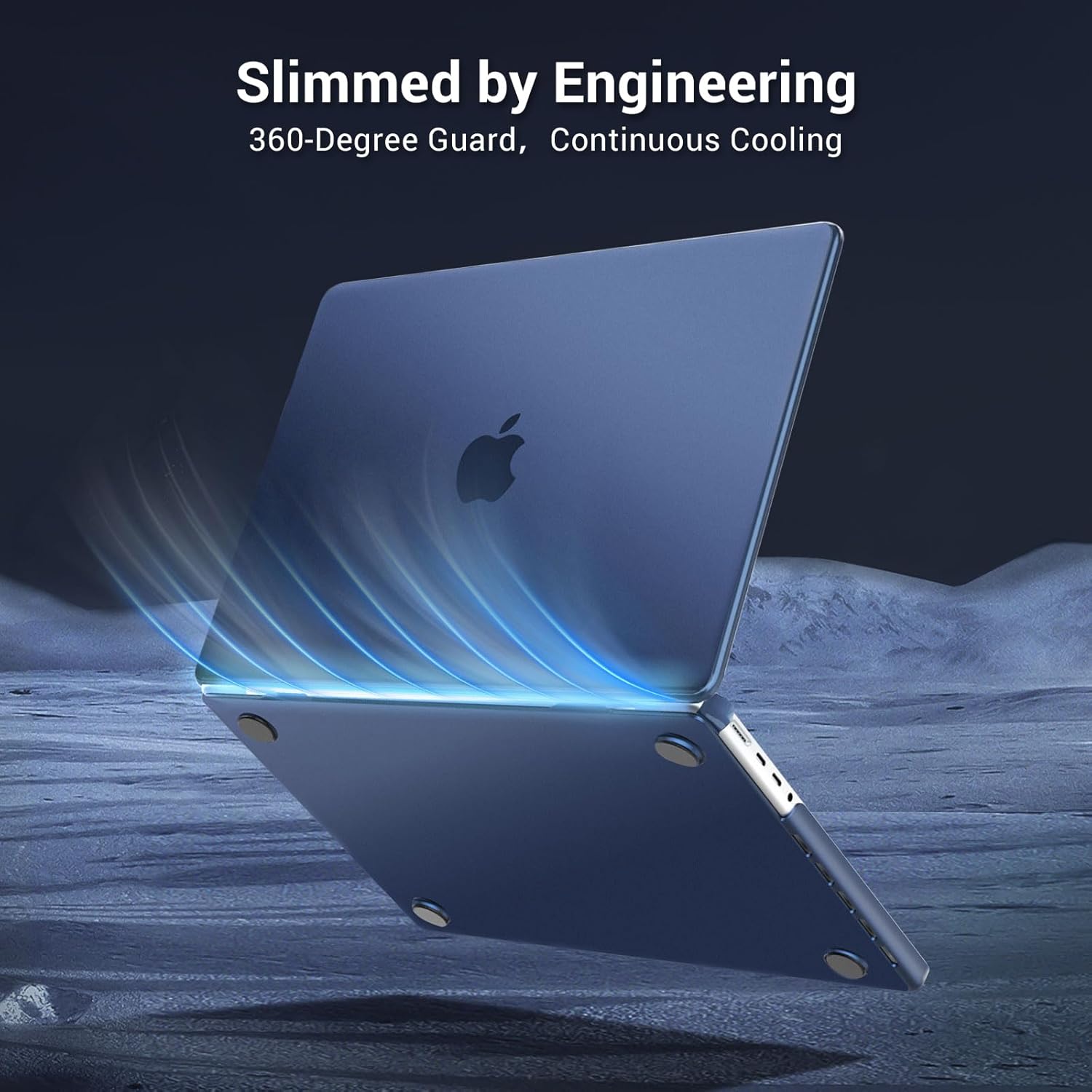 Slimmed by Engineering  
360-Degree Guard, Continuous Cooling