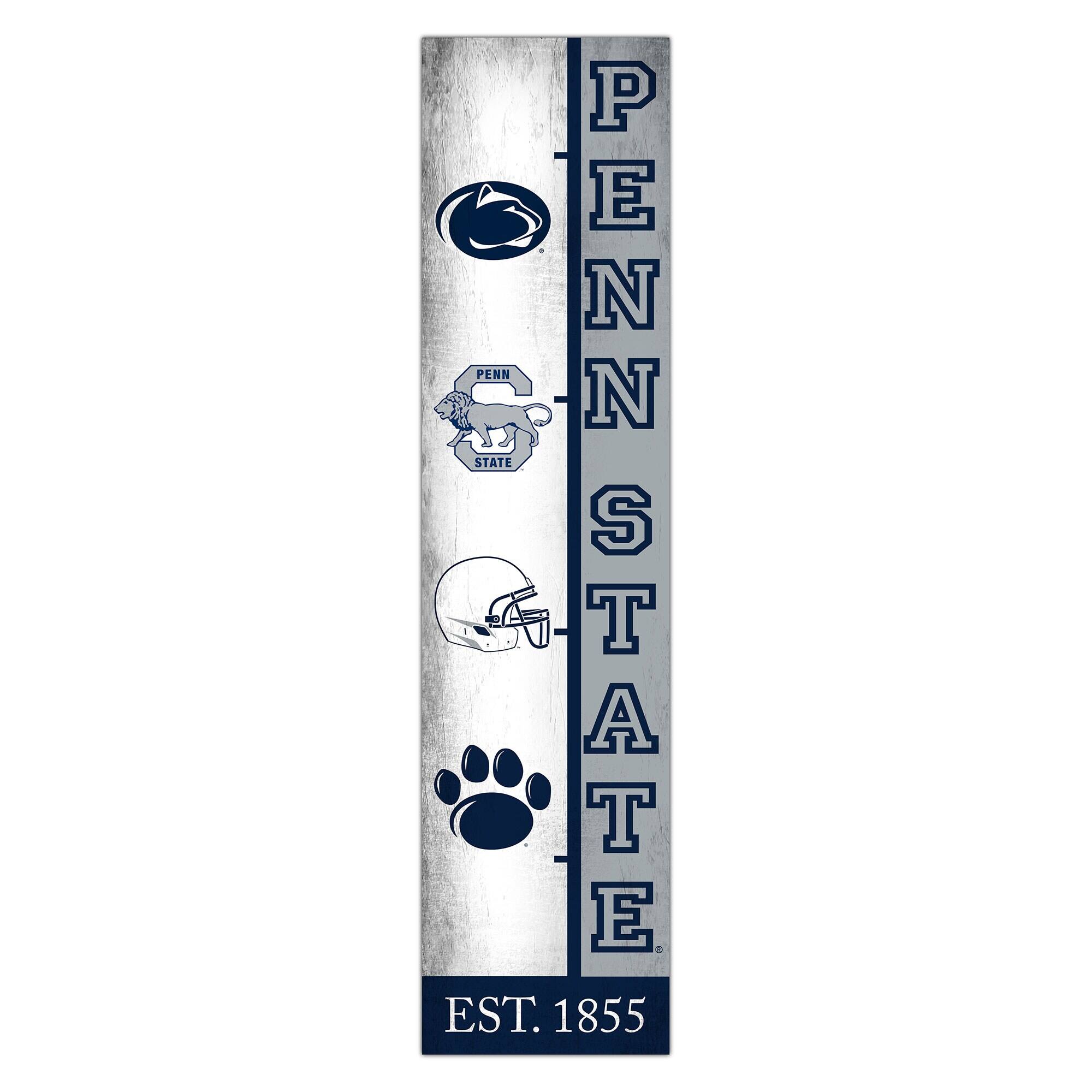 Penn State Nittany Lions 6" x 24" Progression Wood Sign