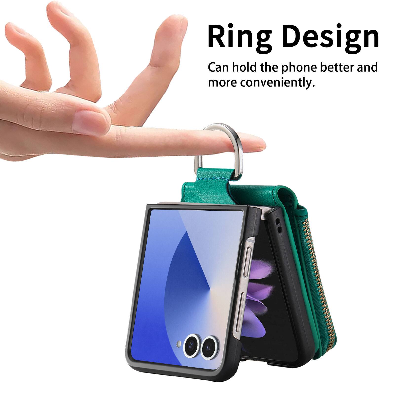 Ring Design  
Can hold the phone better and more conveniently.