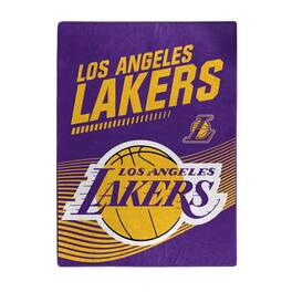 Sweet Home Collection - NBA Los Angelos Lakers 60" x 80" Raschel Throw Blanket - Purple