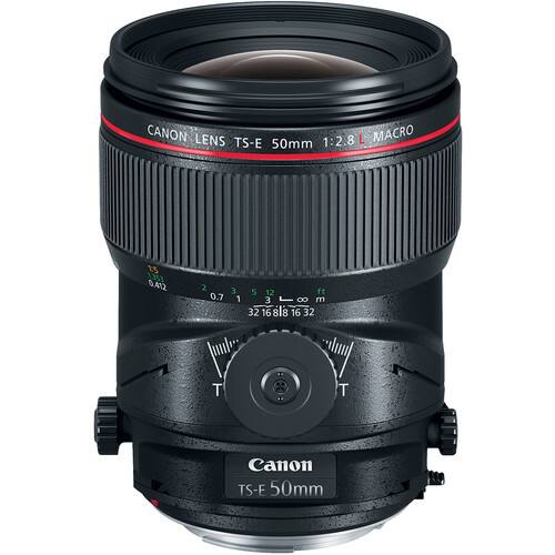 CANON LENS TS-E 1:2.8 L MACRO 50mm is 1353 0.412 2 0.7 3 1 5 12 ft 3 0. m 32 16818 16 16 32 T T Canon TS-E 50mm