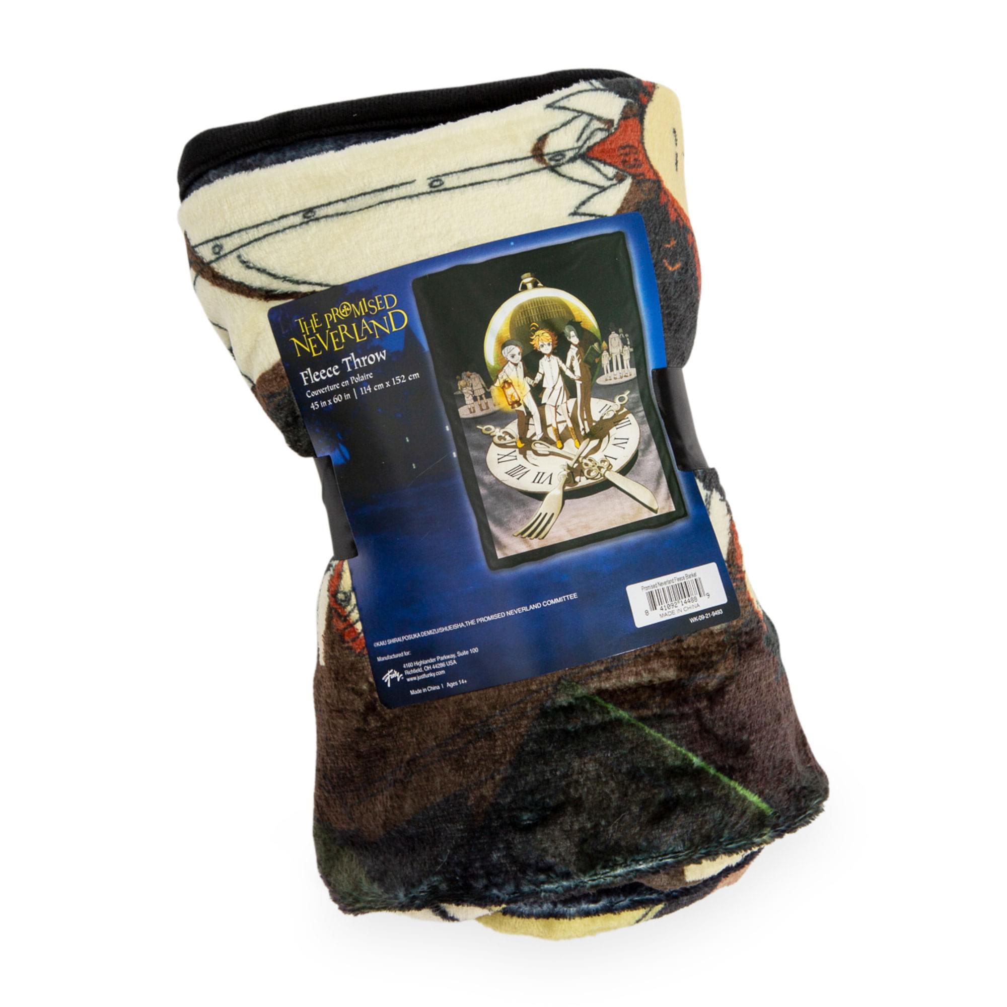 THE PROMISED NEVERLAND  
Fleece Throw  
45 x 60 cm | 14 in x 152 cm  

THE PROMISED NEVERLAND COMMITTEE  
PLEI - SUNETTES V7 - PLEI -  

EVERLAD-COMMITTEE  
M