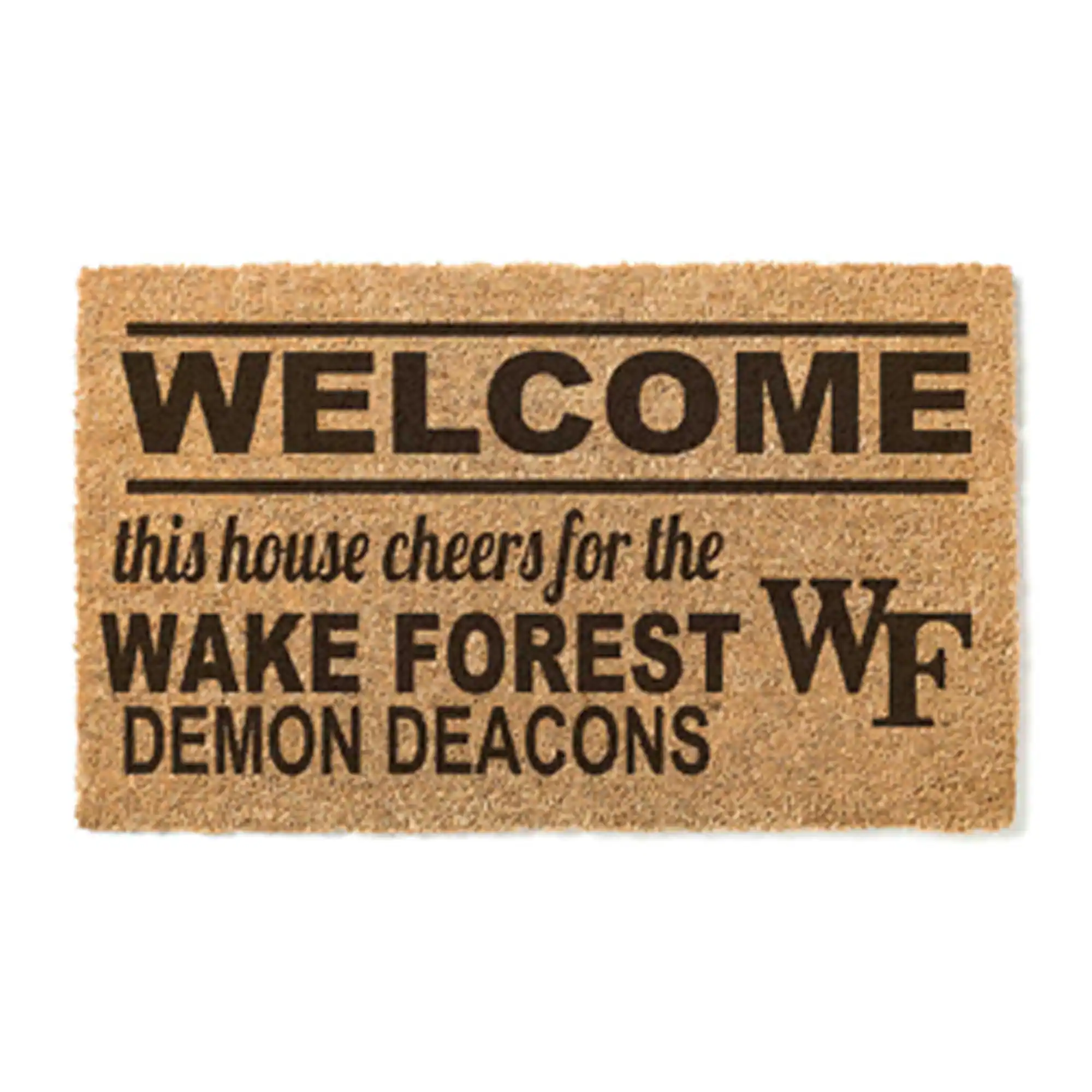 Wake Forest Demon Deacons 18" x 30" Welcome Doormat