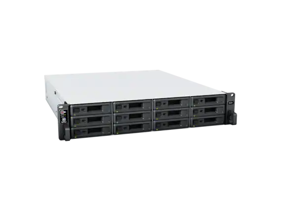 Front. Synology - Synology 12-bay RackStation RS2423+ (Diskless) - Unknown.