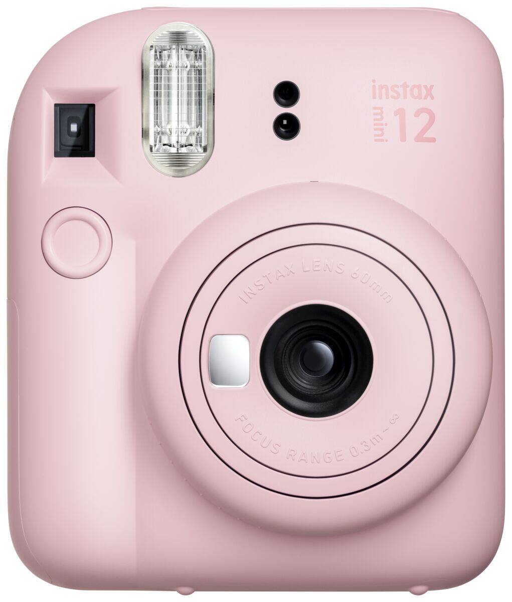 instax mini 12  
LENS INSTAX 60mm  
FOCUS RANGE 0.3m ~ ∞