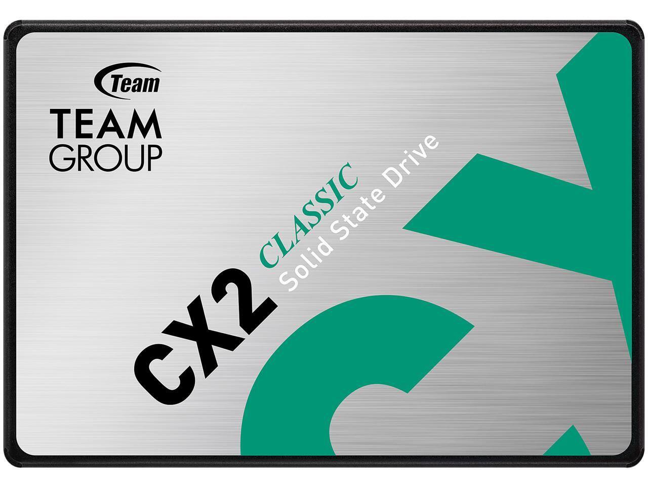 Team Group - CX2 2.5" 1TB SATA III 3D NAND Internal Solid State Drive (SSD) T253X6001T0C101