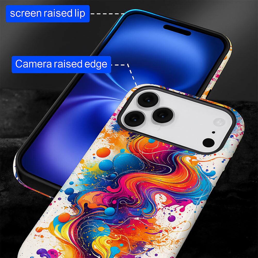 screen raised lip  
Camera raised edge